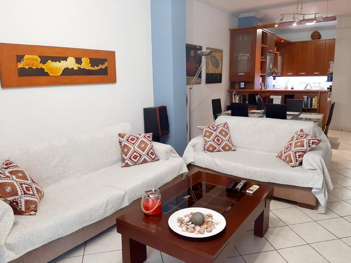 Large Terrace Apartment Near City Centre เอเธนส์ ภายนอก รูปภาพ